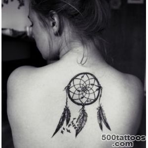 40+ Dreamcatcher Tattoos On Back_50