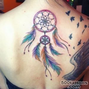40 Mysterious Photos of Dreamcatcher Tattoos_17