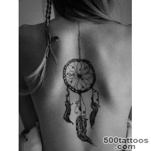 166 Dreamcatcher Tattoos for a Good Night Sleep_13
