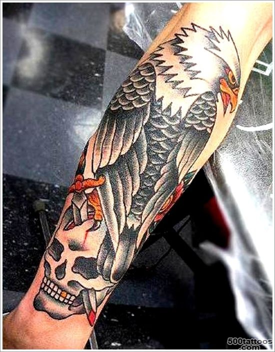 35 Attention Grabbing Eagle Tattoo Designs_31