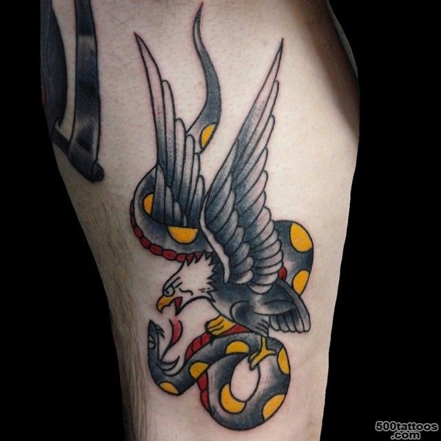 45 Inspiring Eagle Tattoo Designs and Meaning   Spread Your Wings_36
