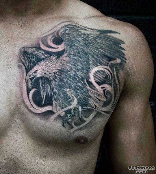 75 Eagle Tattoos For Men   A Soaring Flight Of Designs_22