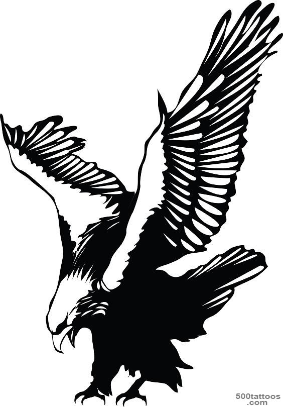 Angry American Eagle with Flag   Eagle Tattoo   Tattoes Idea 2015 ..._48