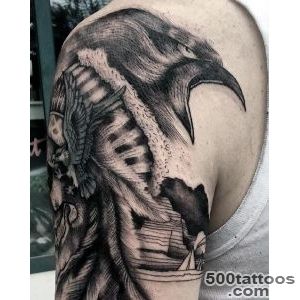 75 Eagle Tattoos For Men   A Soaring Flight Of Designs_34