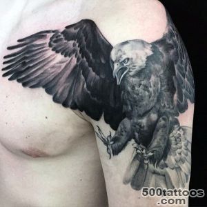 90 Bald Eagle Tattoo Designs For Men   Ideas That Soar High_15