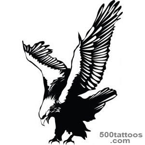 Angry American Eagle with Flag   Eagle Tattoo   Tattoes Idea 2015 _48