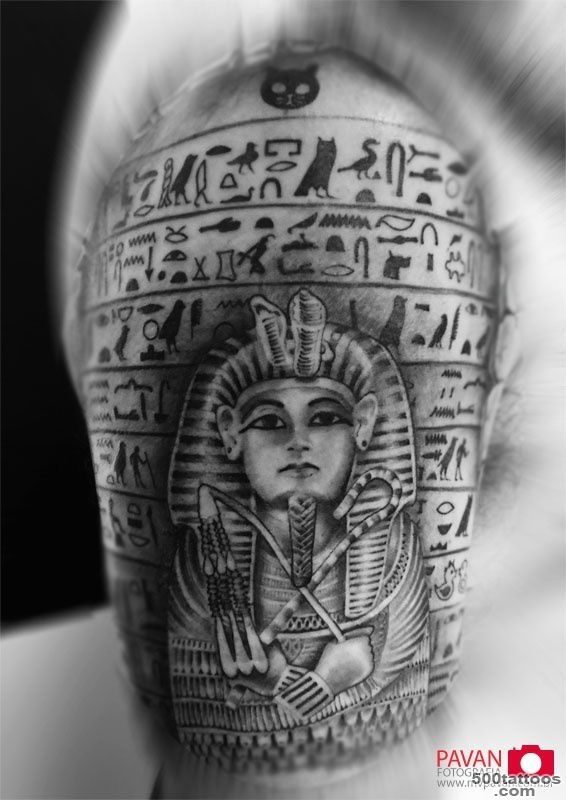 Egyptian sleeve tattoo  Tattoos  Pinterest  Egyptian Tattoo ..._36