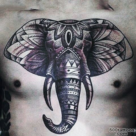 100 Elephant Tattoo Designs For Men   Think Big_43