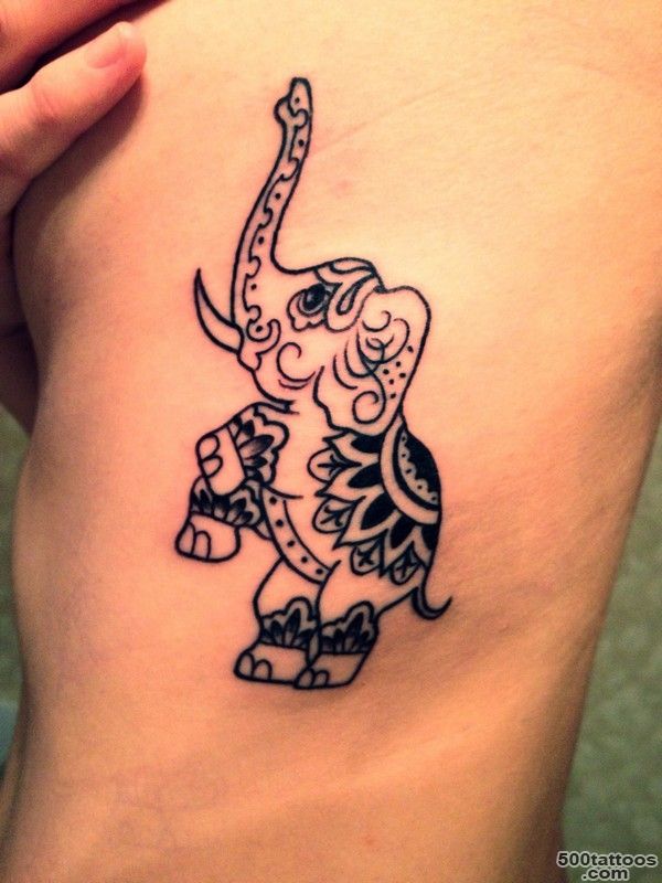100 Mind Blowing Elephant Tattoo Designs with Images   Piercings ..._7