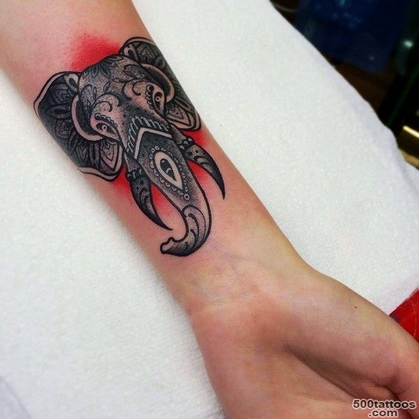 100 Mind Blowing Elephant Tattoo Designs with Images   Piercings ..._8