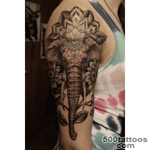 100 Mind Blowing Elephant Tattoo Designs with Images   Piercings _4