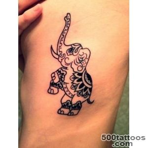100 Mind Blowing Elephant Tattoo Designs with Images   Piercings _7