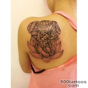 100 Mind Blowing Elephant Tattoo Designs with Images   Piercings _33