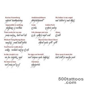 1000+ ideas about Elvish Tattoo on Pinterest  Tattoos, Ring _4