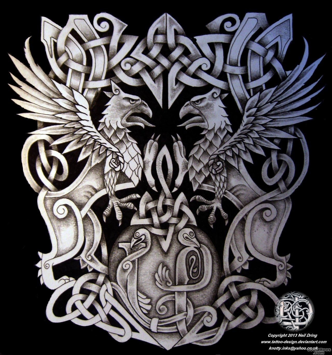 Celtic Lion and Ram Emblem by Tattoo Design on DeviantArt_15