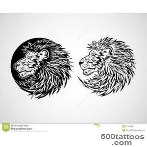 Emblem Lion Tattoo Stock Photo - 44 posters Lion Tattoo _ 41