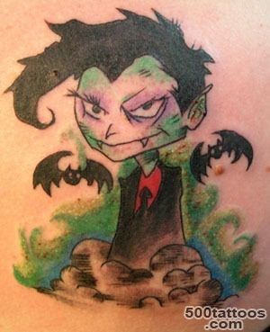 A Cute Little Emo Vampire Tattoo  Vampire Tattoos by La?a S.  We ..._31