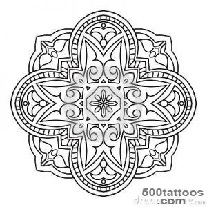 Abstract Circular Tattoos Stock Vector   Image 45682604_23