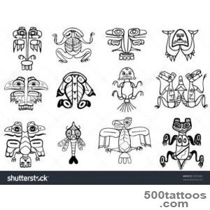 Tribal Ethnic Tattoos Stock Vector Illustration 25995862 _21
