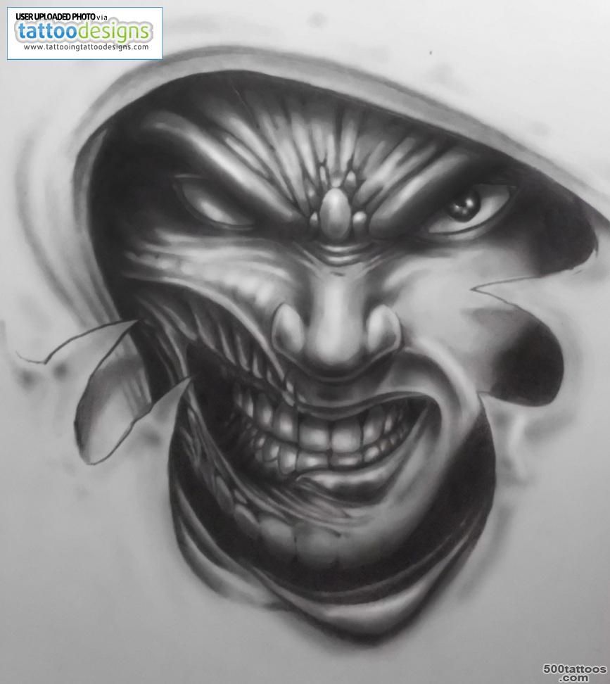30+ Amazing Evil Tattoo Designs_31
