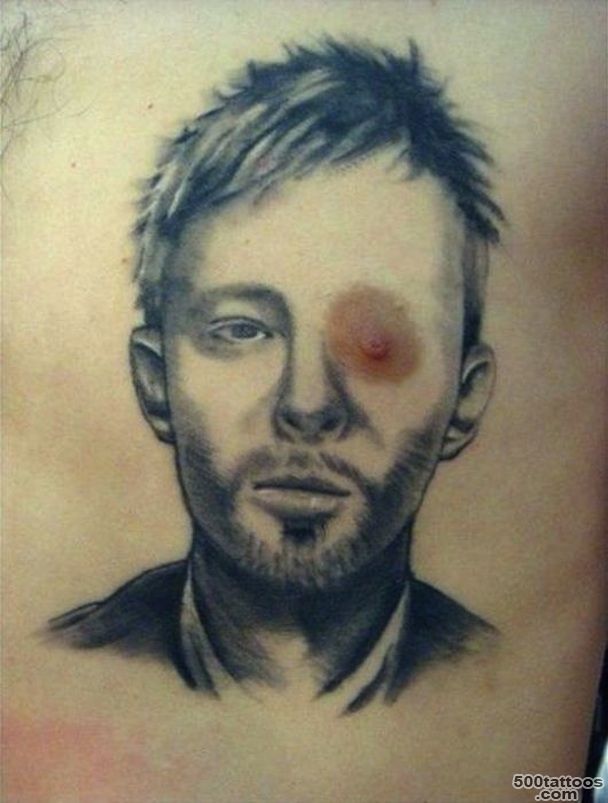 Thom Yorke from Radiohead gets the Tattoo Treatment  Sonic More Music_44