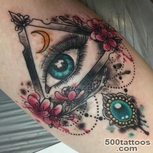 35 Greatest All Seeing Eye Tattoo Ideas A Mystery on Skin_38