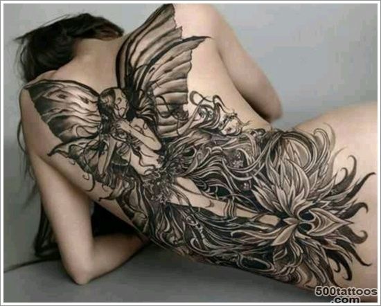 40+ Hot and Sexy Fairy Tattoo Designs for Women and Men_14