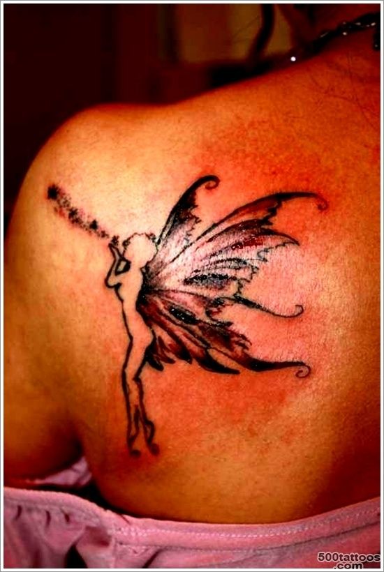 40+ Hot and Sexy Fairy Tattoo Designs for Women and Men_21