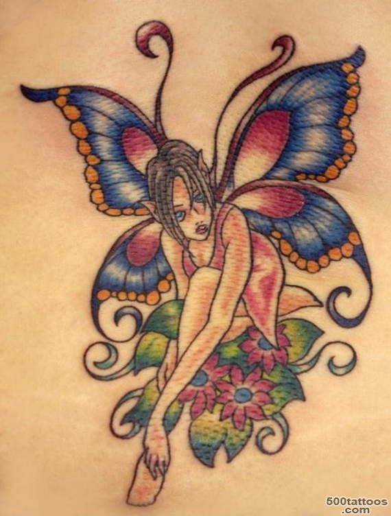 117 Juicy and Hot Fairy Tattoos for Girls_1