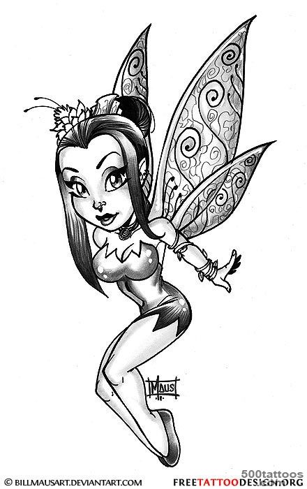 Fairy Tattoos  Cute, Evil, Small Fairy Tattoo Designs And Ideas_37