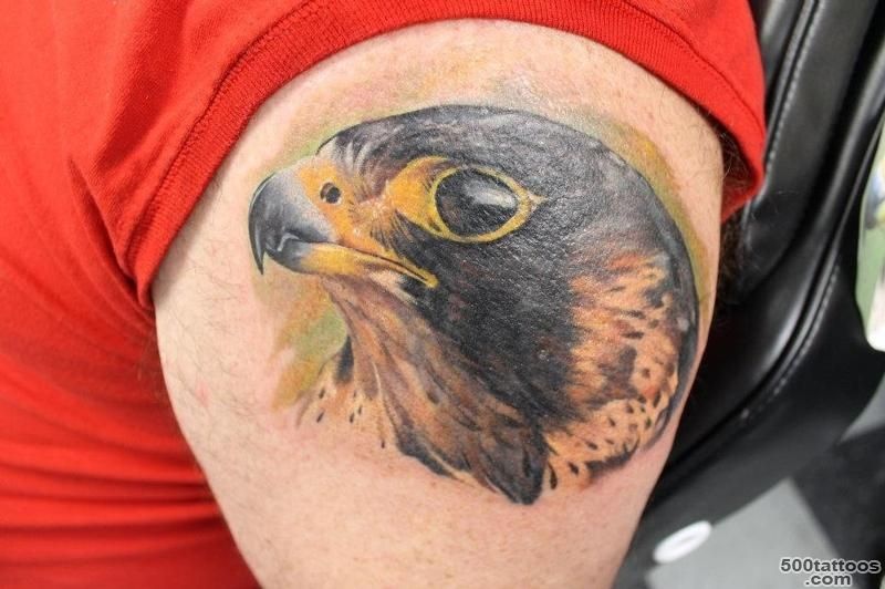 32 Falcon Tattoos   Meanings, Photos, Designs for men and women_49