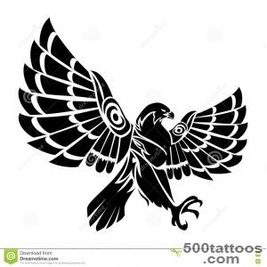 Falcon Tattoo Stock Illustration   Image 73709552_35