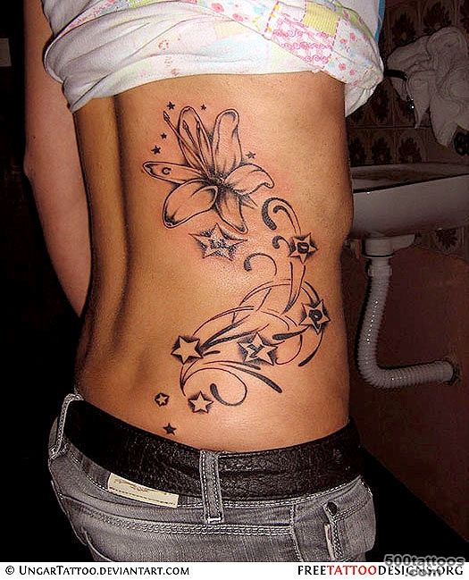 Daisy Flower Feminine Tattoo On Back  Tattoobite.com_47