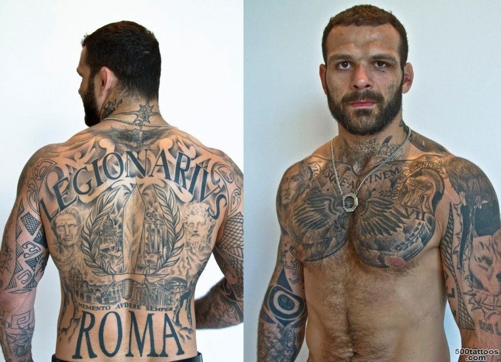 Amazingly Beautiful and Crazy MMA Fighters#39 Tats  Tattoo.com_2