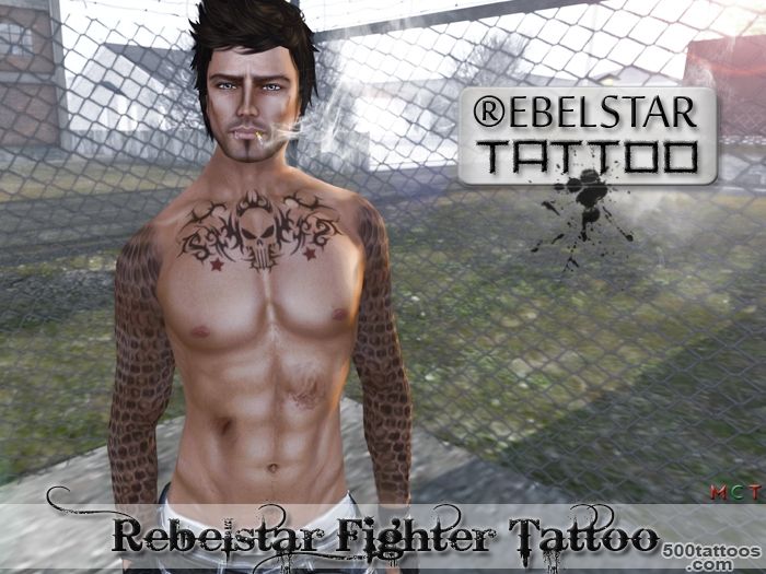 Second Life Marketplace   Rebelstar Fighter Tattoo_49