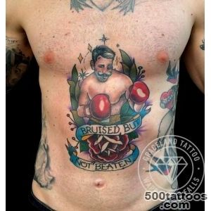 Traditional Fighter Tattoo by Adam Lauricella  Tattoos_30