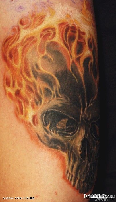 18+ Wonderful Fire Tattoo Images, Designs And Pictures_14