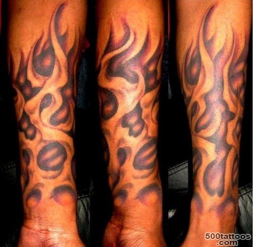 Fire amp Flame Tattoo Images amp Designs_16