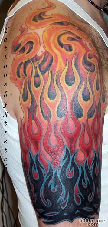 Fire amp Flame Tattoos, Designs And Ideas_20