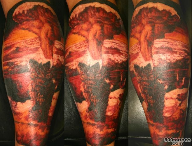 Off the Map Tattoo  Tattoos  Nature Fire  Kaboom!_41