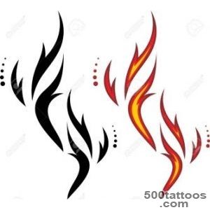 Fire tattoo design, idea, image