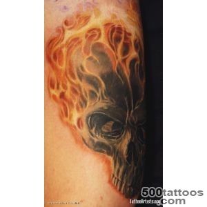 18+ Wonderful Fire Tattoo Images, Designs And Pictures_14