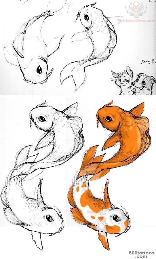 21 Koi Fish Tattoo Design And Ideas_44