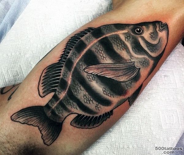 75 Fishing Tattoos For Men   Reel In Manly Design Ideas_11