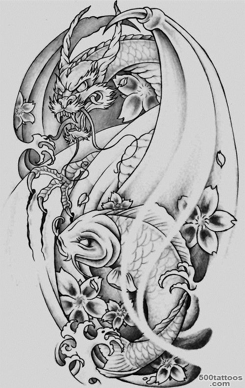 250 Most Beautiful Koi Fish Tattoo Designs And Meanings_28