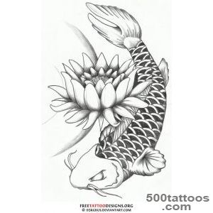 40 Koi Fish Tattoos  Japanese And Chinese Designs_45