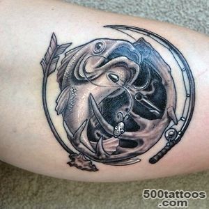 75 Fishing Tattoos For Men   Reel In Manly Design Ideas_15