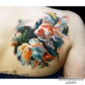 Sholder fish tattoo by Valentina Ryabova  No 733_27