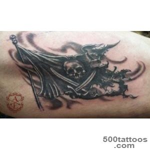 Awesome-Pirate-Flag-Tattoo-On-Left-Shoulder_38jpg
