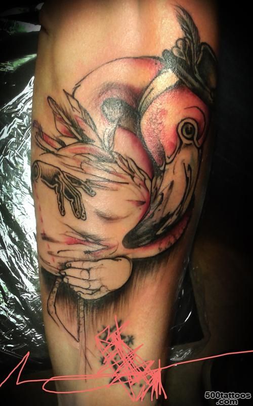 37 Flamingo Tattoos   Meanings, Photos, Designs for men and women_45